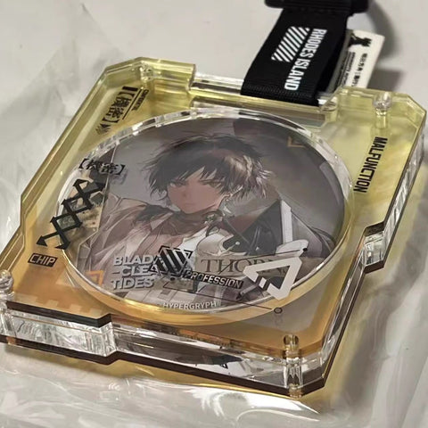 ［推し活グッズ］缶バッジアクリルフレーム 75mm【Z3H3B4】