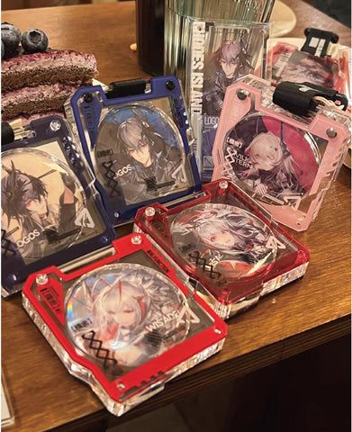 ［推し活グッズ］缶バッジアクリルフレーム 75mm【Z3H3B4】