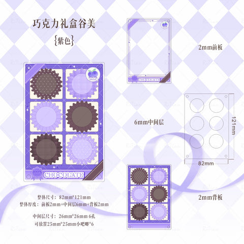 ［推し活グッズ］缶バッジ アクリルフレーム 25/32/38mm【RPKTQ8】