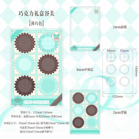 ［推し活グッズ］缶バッジ アクリルフレーム 25/32/38mm【RPKTQ8】