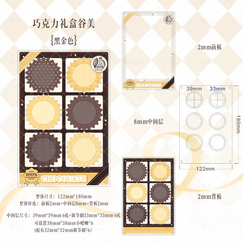 ［推し活グッズ］缶バッジ アクリルフレーム 25/32/38mm【RPKTQ8】