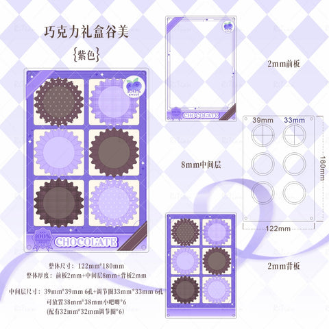 ［推し活グッズ］缶バッジ アクリルフレーム 25/32/38mm【RPKTQ8】