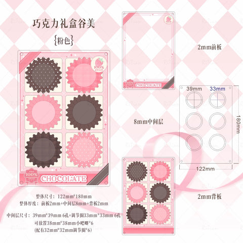 ［推し活グッズ］缶バッジ アクリルフレーム 25/32/38mm【RPKTQ8】