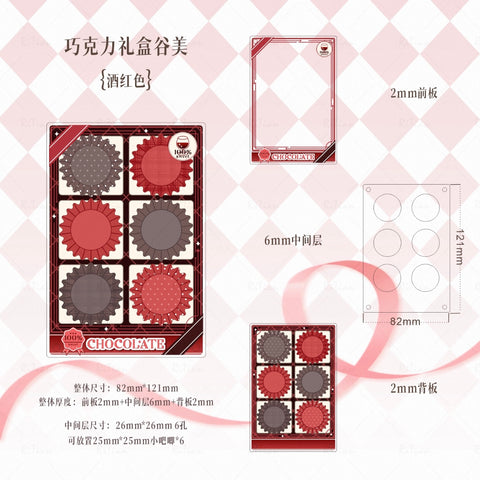 ［推し活グッズ］缶バッジ アクリルフレーム 25/32/38mm【RPKTQ8】