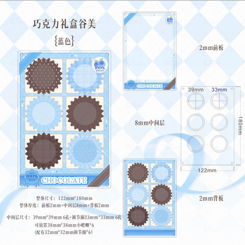 ［推し活グッズ］缶バッジ アクリルフレーム 25/32/38mm【RPKTQ8】