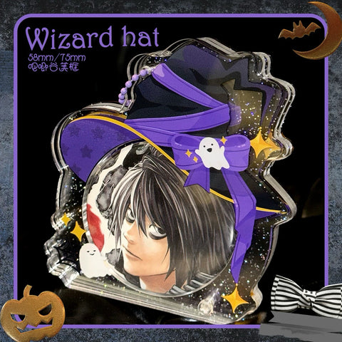 ［推し活グッズ］缶バッジ アクリルフレーム 58/75mm【E3Z2G7】