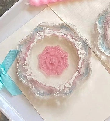 ［推し活グッズ］缶バッジアクリルフレーム 58/75mm【A2Q4Y5】