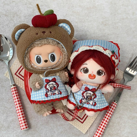 ［ぬい服］10cm 無属性 ぬいぐるみ用 お洋服【熊熊果酱】