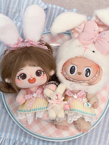 ［ぬい服］10cm 無属性 ぬいぐるみ用 お洋服【星星兔】