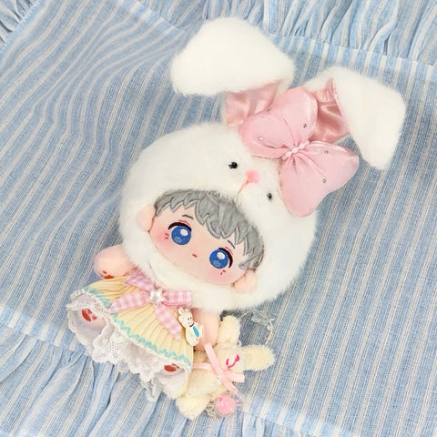 ［ぬい服］10cm 無属性 ぬいぐるみ用 お洋服【星星兔】