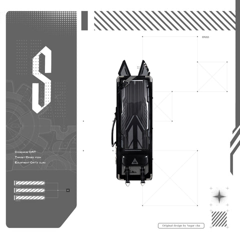 ［バッグ］1/4 BJD ドール用 痛バッグ リュック【UYM64L】