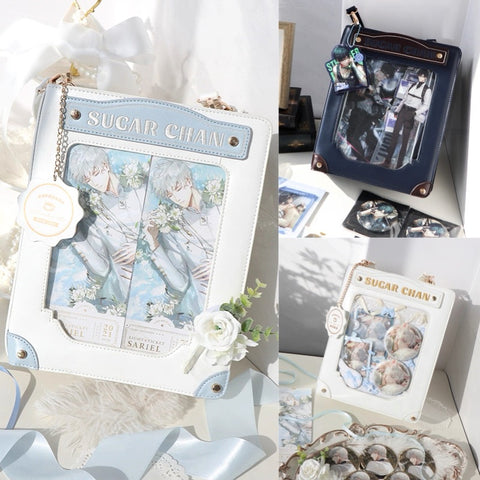 ［バッグ］缶バッジ用 痛バッグ ショルダーバッグ【AYFIG4】