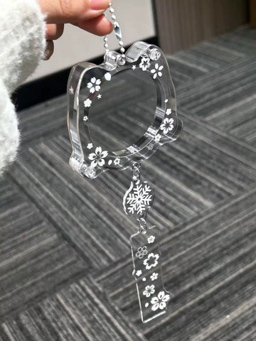 ［推し活グッズ］缶バッジ アクリルフレーム 58mm【2O14VX】