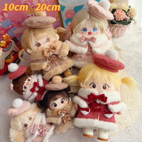 ［ぬい服］10/20cm 無属性 ぬいぐるみ用 お洋服【千鸟格】