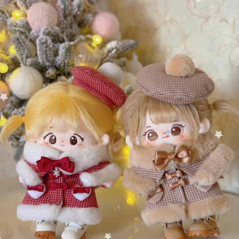 ［ぬい服］10/20cm 無属性 ぬいぐるみ用 お洋服【千鸟格】