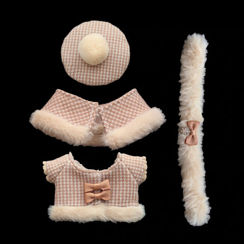 ［ぬい服］10/20cm 無属性 ぬいぐるみ用 お洋服【千鸟格】