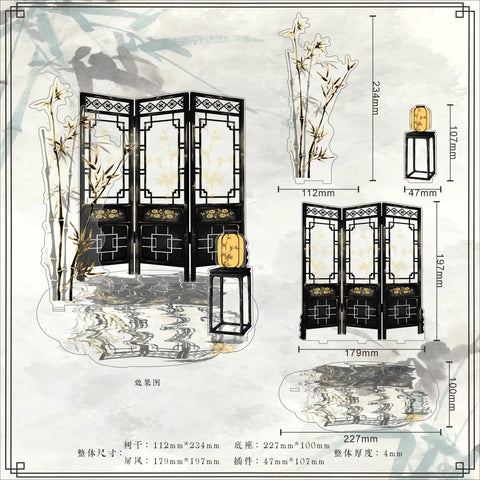 ［推し活グッズ］アクリル 背景 スタンド【LEUIUM】