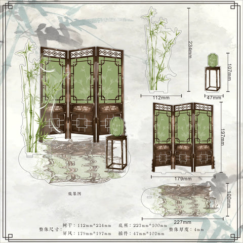 ［推し活グッズ］アクリル 背景 スタンド【LEUIUM】