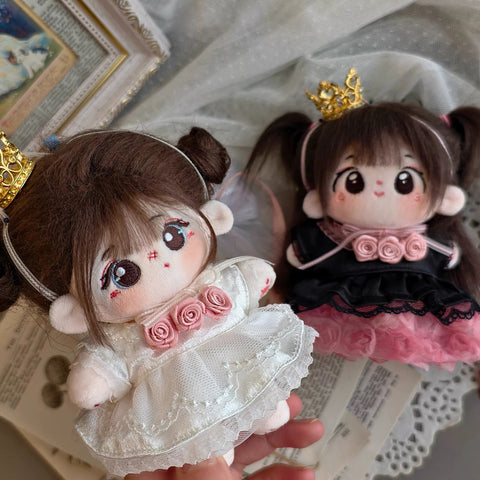 ［ぬい服］10cm 無属性 ぬいぐるみ用 お洋服【蔷薇】