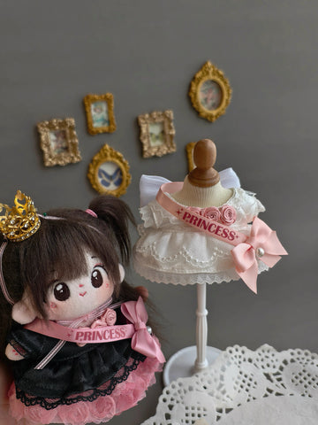 ［ぬい服］10cm 無属性 ぬいぐるみ用 お洋服【蔷薇】