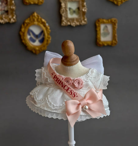 ［ぬい服］10cm 無属性 ぬいぐるみ用 お洋服【蔷薇】