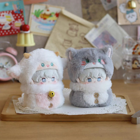 ［ぬい服］10cm 無属性 ぬいぐるみ用 お洋服【小羊小狼】