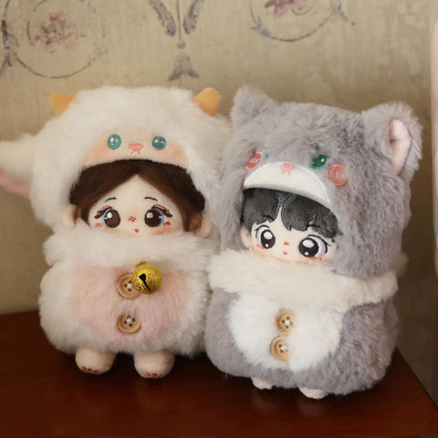 ［ぬい服］10cm 無属性 ぬいぐるみ用 お洋服【小羊小狼】