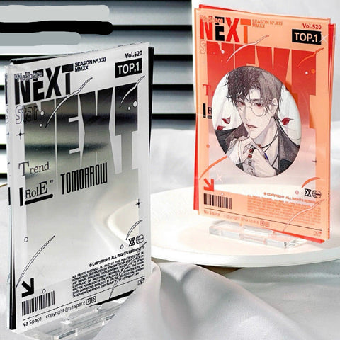 ［推し活グッズ］缶バッジアクリルフレーム【X0S2Y6】
