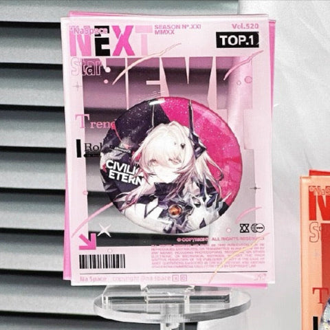 ［推し活グッズ］缶バッジアクリルフレーム【X0S2Y6】