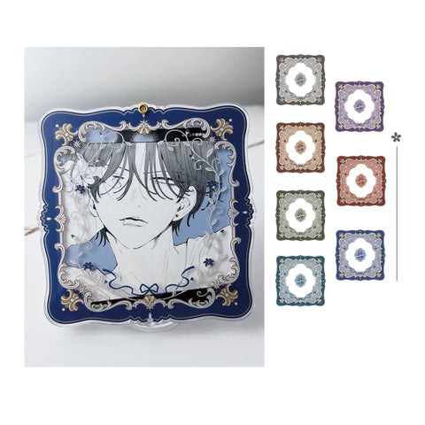 ［推し活グッズ］コースター アクリルフレーム【EJD7A9】