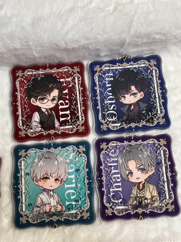 ［推し活グッズ］コースター アクリルフレーム【EJD7A9】