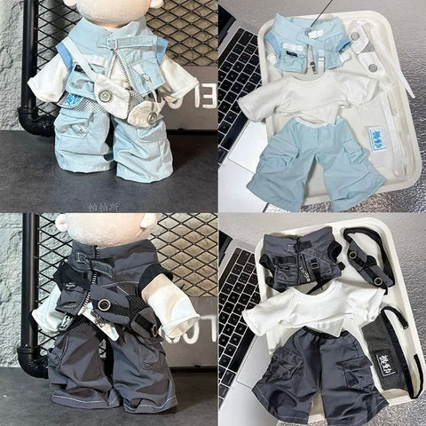 ［ぬい服］20/25cm 無属性 ぬいぐるみ用 お洋服【机动】