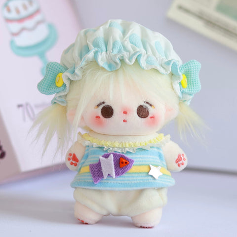 ［ぬい服］10cm 無属性 ぬいぐるみ用 お洋服【小鱼儿】