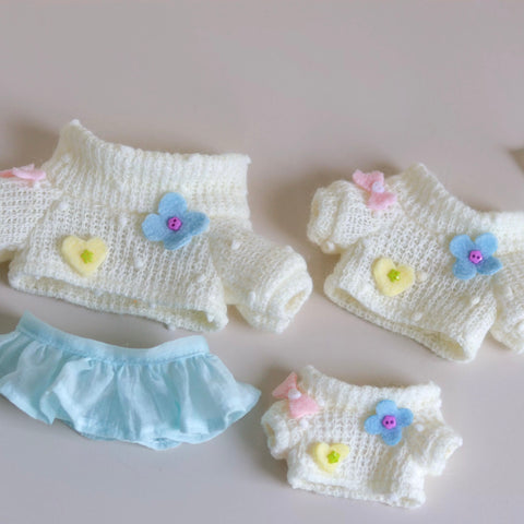 ［ぬい服］10/15/20cm 無属性 ぬいぐるみ用 お洋服【暖暖】