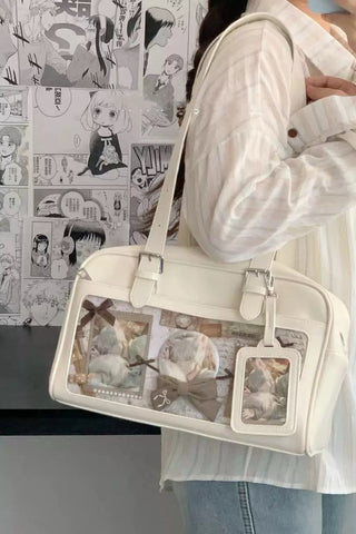 ［バッグ］缶バッジ用 痛バッグ トートバッグ【Z0R9B3】
