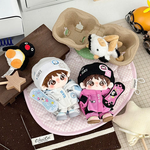 ［ぬい服］10/20cm 無属性 ぬいぐるみ用服【滑雪】