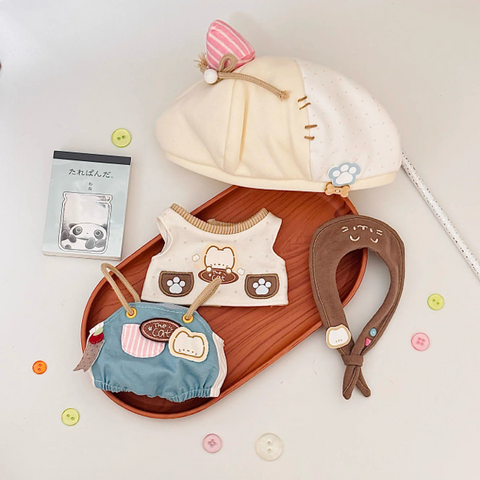 ［ぬい服］20cm 無属性 ぬいぐるみ用服【甜品】