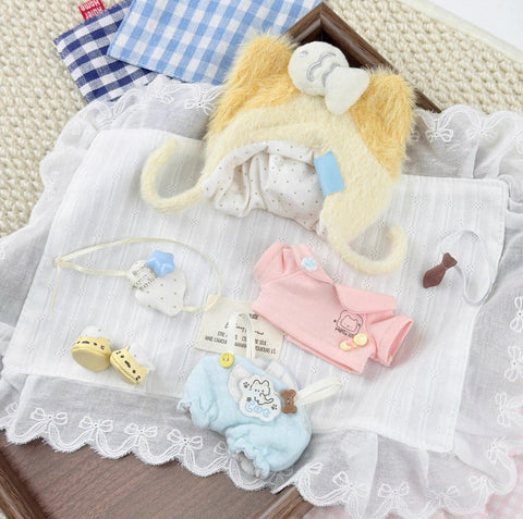 ［ぬい服］10cm 無属性 ぬいぐるみ用 お洋服【吃鱼】