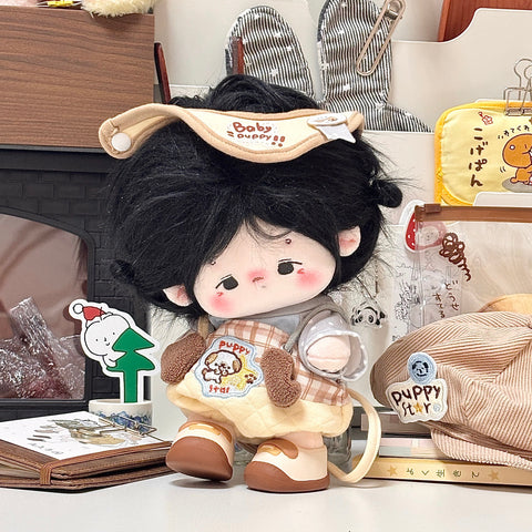 ［ぬい服］20cm 無属性 ぬいぐるみ用服【焦糖】