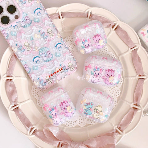 [SWIMMER］海外限定 正規品 Airpods pro2/3/4 Pro ケース