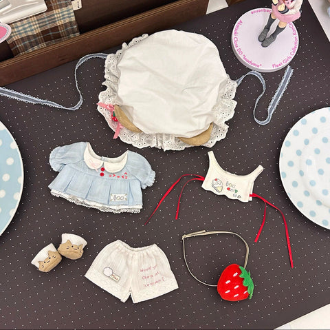 ［ぬい服］20cm 無属性 ぬいぐるみ用 お洋服【冰激凌】