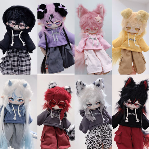 ［ぬい服］30cm 無属性 ぬいぐるみ用服【酷帅】