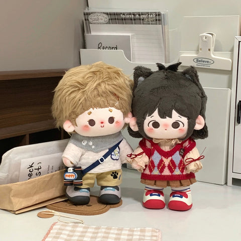 ［ぬい小物］20cm 無属性 ぬいぐるみ用靴【宝宝鞋】