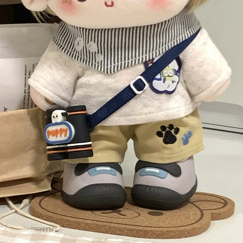 ［ぬい小物］20cm 無属性 ぬいぐるみ用靴【宝宝鞋】