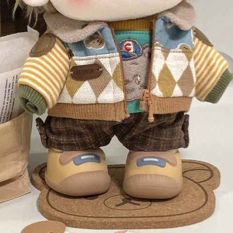［ぬい小物］20cm 無属性 ぬいぐるみ用靴【宝宝鞋】