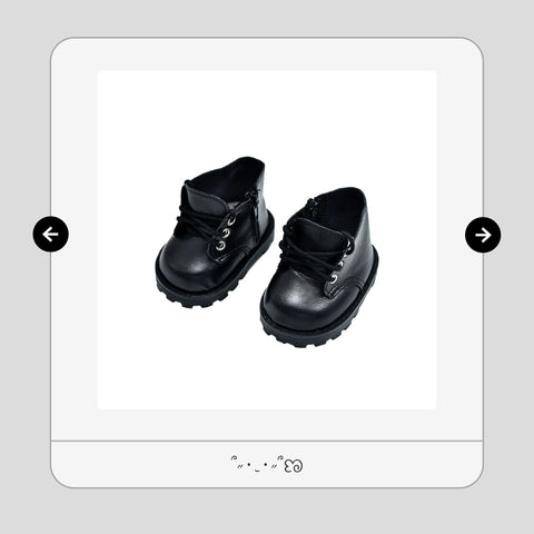 ［ぬい小物］30cm 無属性 ぬいぐるみ用靴【皮靴】