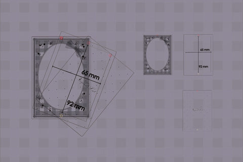 ［推し活グッズ］アクリルフレーム【B3D4N4】