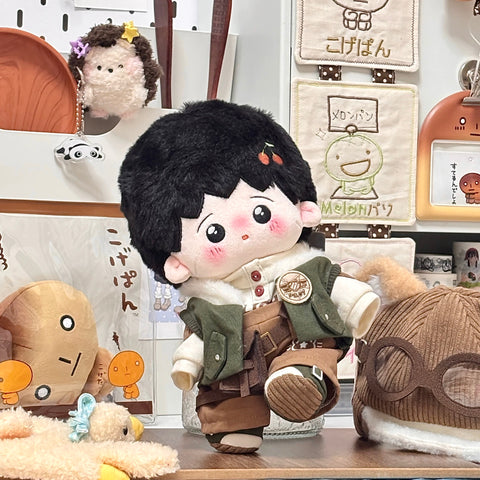 ［ぬい服］20cm 無属性 ぬいぐるみ用服【飞行员】