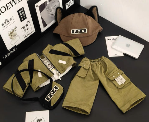 ［ぬい服］30cm 無属性 ぬいぐるみ用服【情报员】