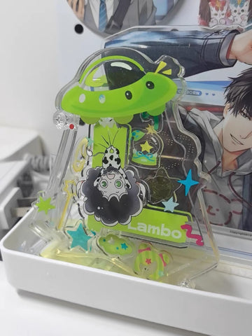 ［推し活グッズ］アクリルフレーム＋パーツ【YZTP6M】